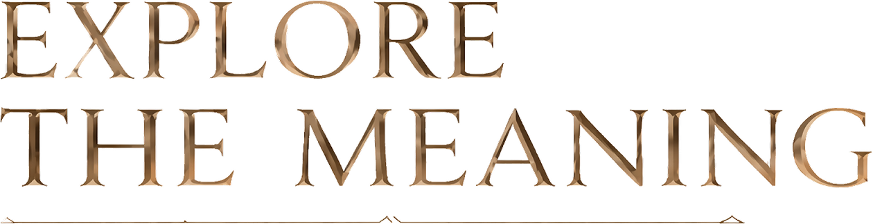 EXPLORE THE MEANING
